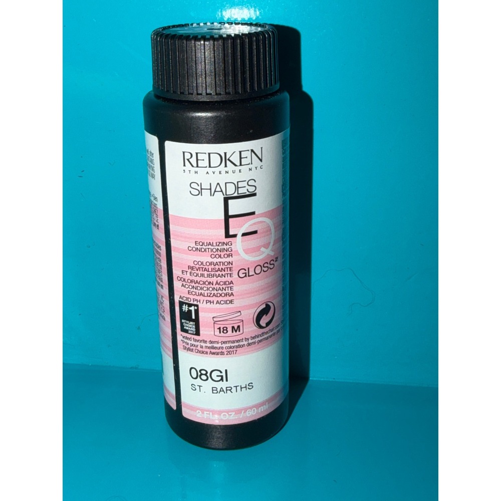 Redken Shades EQ Gloss‎ 8GI St. Barths Demi-Permanent Hair Color gloss shine
